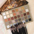 UCANBE Nude Eyeshadow Palette + 15 PCS Makeup Brushes Set, 40 Color Matte Shimmer Glitter Eye Shadow, Neutral Black Dark Grey Smoky Make Up Pallet...