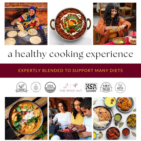 Spice Hut - Dal Makhani Lentil Seasoning Organic, with Salt, Indian Lentil Desi Spice Masala for Cooking flavorful Toor, Moong, Urad Dal, Beans / ...