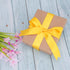 Livder Double Face Satin Ribbon Roll, 1 inch Wide 50 Yard Length (Yellow)...