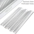Stainless Steel French Baguette Bread Pan, Perforated Loaf Pans for Baking 15"x10", 3 Waves Toaster Oven Baking Tray (1 Pack)...