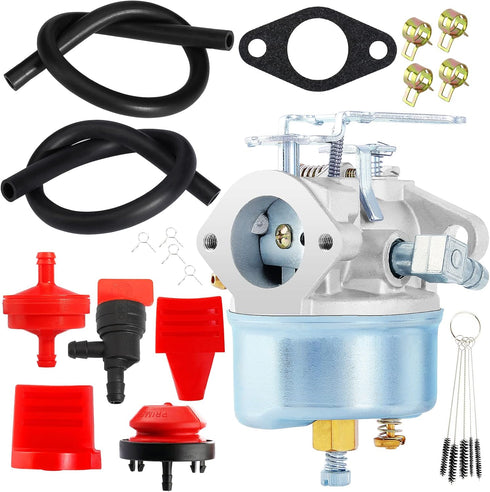 632113 Carburetor Compatible with Tecumseh 632113A HS40 HSSK40 Snowblower Toro 38010 38015 38250 Snowthrower 421 521 4HP 5HP Adjustable 056-326 52...