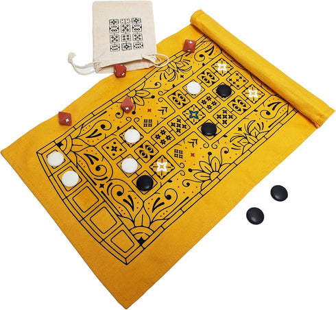 Stellar Factory The Royal Game of UR - Compact, Travel-Friendly | One of The Oldest Strategy Games in The World...