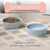 Park Life Ceramic Pet Bowls – Food Water Bowls for Dogs and Cats - Cute Pet Bowl for Small Medium and Large Size Dogs and Cats - Puppy Bowls (Smal...