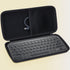 Hard Carry Case Compatible with Logitech MX Keys Mini Minimalist Wireless Illuminated Keyboard (Graphite Case)...