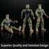 Army Men Action Figures Set, Include 12 Toy Soldiers with Digital Camo and Millitary Weapons-US Army Special Forces Group Toys for Kids Boys, Best...