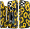 LETO for iPhone 12 Pro Max Case,Flip Folio Leather Wallet Cover with Fashion Flower Designs for Girls Women,Built-in Card Slots Kickstand Protecti...
