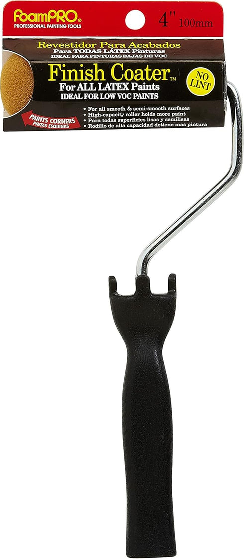 FOAM PRO 84 Finish Coater Mini Roller for Latex Paint, 4"...