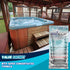 Ahh-Some - Hot Tub Cleaner Sachet | Clean Pipes & Jets Gunk Build Up | Clear & Soften Water for Hot Tub, Jetted Tub, Swim Spa | Top Clarifier Up t...