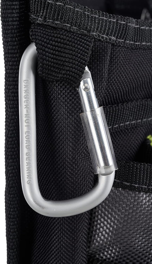 AWP Organizer Tool Pouch | 7 Pockets & Loops for Tool Organization | Heavy-Duty Metal Belt Clip Attachment...