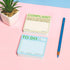 1-Count Knock Knock to Do Sticky Note Pad, 3 x 3-inches, 100 Sheets (Pastel Edition)...