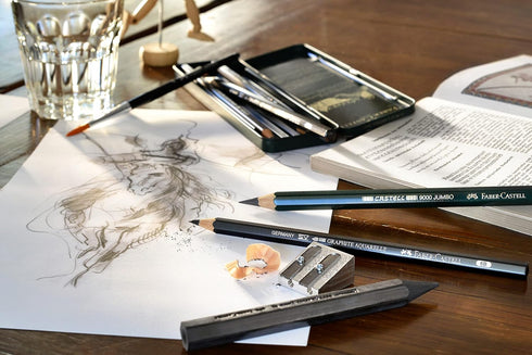 Faber-Castell Pitt Graphite 9B Pure Pencil...
