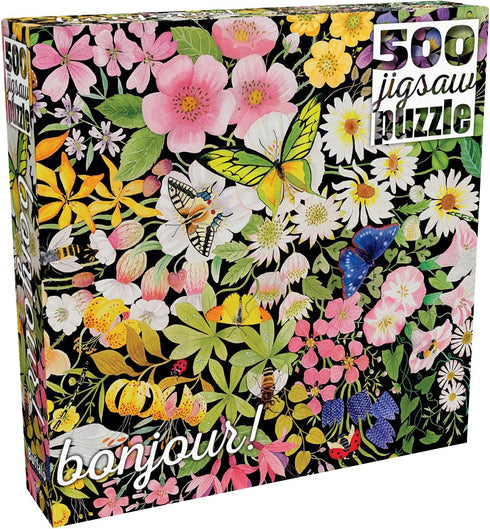 Buffalo Games - Bex Parkin - Night Blossoms - 500 Piece Jigsaw Puzzle for Adults Challenging Puzzle Perfect for Game Nights - Finished Puzzle Size...