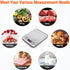 AccuWeight 211 Digital Kitchen Food Scale for Cooking Baking Coffee Scale 5000g by 1g with Tare and LCD Display Food Weight Scale, 8.11×6.42×1.18"...