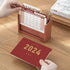 Multipurpose Desk Organizers,Mini Desk Calendar for 2024,Pen Holder Calendar for Desk,Small Desk Calendar for Schedule Planner Home and Office...