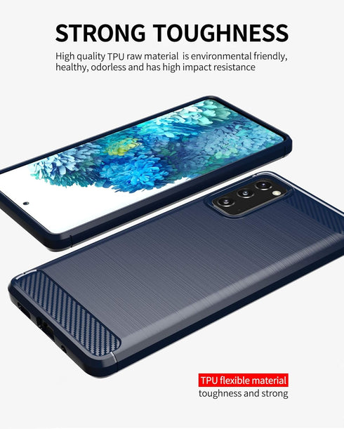 Samsung Galaxy S20 FE 5G case,with HD Screen Protector, Soft TPU Slim Fashion Non-Slip Protective Phone Case Cover for Samsung Galaxy S20 FE(Fan E...