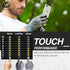 Nitrile Safety Work Gloves - 3 Pairs, Work Gloves with Grip for Men and Women, Lightweight Touchscreen Utility Working Gloves for Warehouse, Contr...