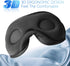 Sleep Headphones Bluetooth 5.0 Wireless 3D Eye Mask, Lightimetunnel Washable for Side Sleepers with Adjustable Ultra Thin Stereo Speakers Micropho...