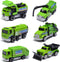 Oriate Sanitation Educational Mini Die-cast Car Model Set 1:64, Sewage Suction Cleaning Car, Garbage Trucks & Other Indoor & Outdoor Toy Car, Chri...