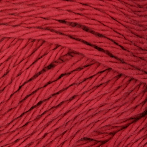 Bernat Handicrafter Cotton Solids Yarn, 1.75 oz, Gauge 4 Medium, 100% Cotton, Country Red...