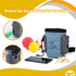 PetnBeyond Dog Treat Pouch Lightweight and Portable Pet Safe Treat Bag, Training Hands-Free Snack Bag with Built-in Poop Bag Dispenser, Capacity f...