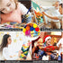 4 Pack Paint by Numbers for Adults, Landscape DIY Acrylic Painting Paint by Numbers Kits on Canvas for Kids Ages 4-8-12 Perfect for Gift Home Wall...
