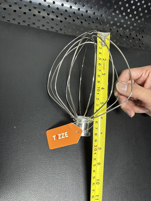 KN256WW 6 QT Wire Whip Stainless Steel for KitchenAid Stand Mixer Accessory Replacement, Egg Cream Stirrer, Cakes Mayonnaise Whisk...
