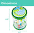 Splashin'kids infant toys Beginner Crawl Along Game Ball Drop Maze Tummy Time activity center early development Jumbo roller rattle toy baby toys ...
