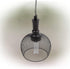 Alpine Corporation 10" Tall Hanging Solar Powered Outdoor Mesh Lantern with LED Lights, Black...