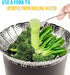 Consevisen Vegetable Steamer Basket for Cooking Food, Stainless Steel Veggie Steam Basket for Pot, Folding Expandable Steaming Insert with Extenda...