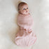 Woombie Simply Baby Swaddling Blanket - Soothing Cotton Swaddle, Wearable Blanket, Pink Blush, 0-3 Months...