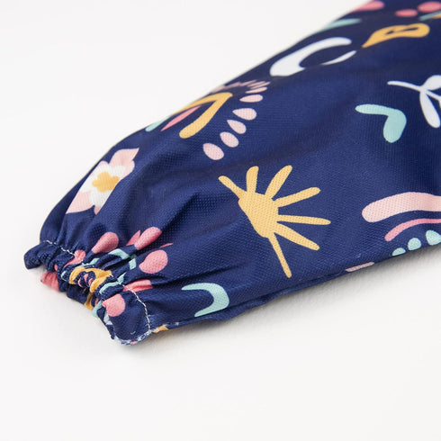 Baby Bibs for Eating | Long Sleeve Bib can be Clipped to the Table | Long Sleeve Bibs for Babies | Coverall Bib...