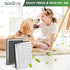 isinlive 25 Replacement Filter Compatible with 25 Air Purifier S1/W1/B1, HEPA Activated Carbon Filter, 4 Pack...
