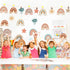 90 Pieces Rainbow Classroom Decor Rainbow Clouds Star Heart Sun Bulletin Board Birthday Party Baby Shower Decor for Bulletin Board Classroom Schoo...