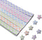 Star Paper Strips, 360pcs Glitter Luminous Lucky Star Origami Paper Folding Strips Peach Heart Four Leaf Grass Little Angel Pattern Crafts Folding...