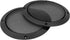 X AUTOHAUX 2pcs 6.5 Inch Metal Glossy Audio Speaker Cover Mesh Subwoofer Grill Horn Guard Decorative Circle Grille Protector Black for Car...