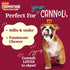 Hartz New Chompathon Gripper Bone Dog Chew Toy for Aggressive Chewers, Double Layered Flavored with Chicken & Bacon...