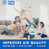 Fette Filter - Filter Compatible with BISSELL MYair Pro Hub and Plus Air Purifier Replacement HEPA and Carbon Filter Part # 3069 and 3389 - Pack o...