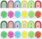 Bulletin Board Borders,138 Feet Double Sided Scalloped Borders Trim for Bulletin Board,Bulletin Board Decorations for Classroom School Offices Wal...