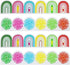 Bulletin Board Borders,138 Feet Double Sided Scalloped Borders Trim for Bulletin Board,Bulletin Board Decorations for Classroom School Offices Wal...