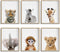 EPHANY Baby Animal Posters and Prints Baby Nursery Decor Pictures Set of 6 (Unframed) Cute Animal Photography Wall Prints for Baby Boys & Girls Ro...