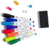 U Brands Magnetic Board Accessory Set, Includes Dry Erase Markers, Easy Grab Magnets, Eraser, 13 Pieces...