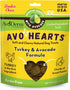 AvoDerm AvoHearts Turkey and Avocado Formula Dog Treats, 5oz bag...