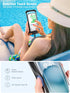 Waterproof Phone Pouch - 2 Pack Underwater Dry Bag, IPX8 Water Proof Phone Case for iPhone 15 14 13 12 Pro Max XS Samsung Case Up to 7.0" Detachab...