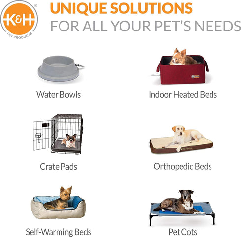 K&H Pet Products Original Pet Cot All Season Replacement Cover (Cot Sold Separately) Green Medium 25 X 32 Inches...