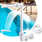 Pool Fountains for Above and Inground Pools Dual Spray Pool Waterfall Fountain Adjustable Waterfall Pool Sprinkler Fountain with Adapter Pool for ...