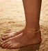 RLMOON Ankle Bracelets for Women Gold Anklets Waterproof Layered Dainty 14K Gold Plated Cuban Link Chain Anklets Boho Summer Beach Foot Jewelry Gi...