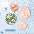 4 PCS Makeup Puff, Korean Makeup Sponges Teardrop Setting Powder Puff Face Makeup Cushion Puff Soft Beauty Blender Sponge for Foundation Concealer...