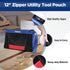 WORKPRO 12" Tool Pouches with Zipper, Utility Bag Pouch for Tool Organizers and Storage, Small Tool Bag, Multipurpose Storage pouch 2-Pack...