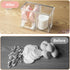 Qtip Holder, Cotton Pads Dispenser with Lid 3 in 1 Cotton Balls Swab Container Clear Acrylic Cosmetic Storage for Bathroom Countertop...