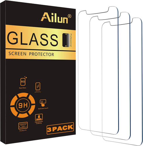 Ailun Glass Screen Protector for iPhone 12 / iPhone 12 Pro 2020 6.1 Inch 3 Pack Case Friendly Tempered Glass......